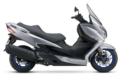 Used 2024 Suzuki Burgman 400, Lafayette IN | Specs, Price, Photos | Metallic Matte Sword Silver S0195U